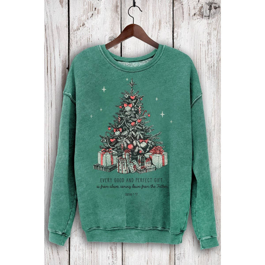 Mineral Dusty Green Every Good N Perfect Gift Sweatshirt