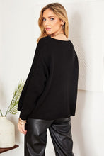 Black Star Drop Shoulder Long Sleeve Venti Sweater 9/14/23 7049