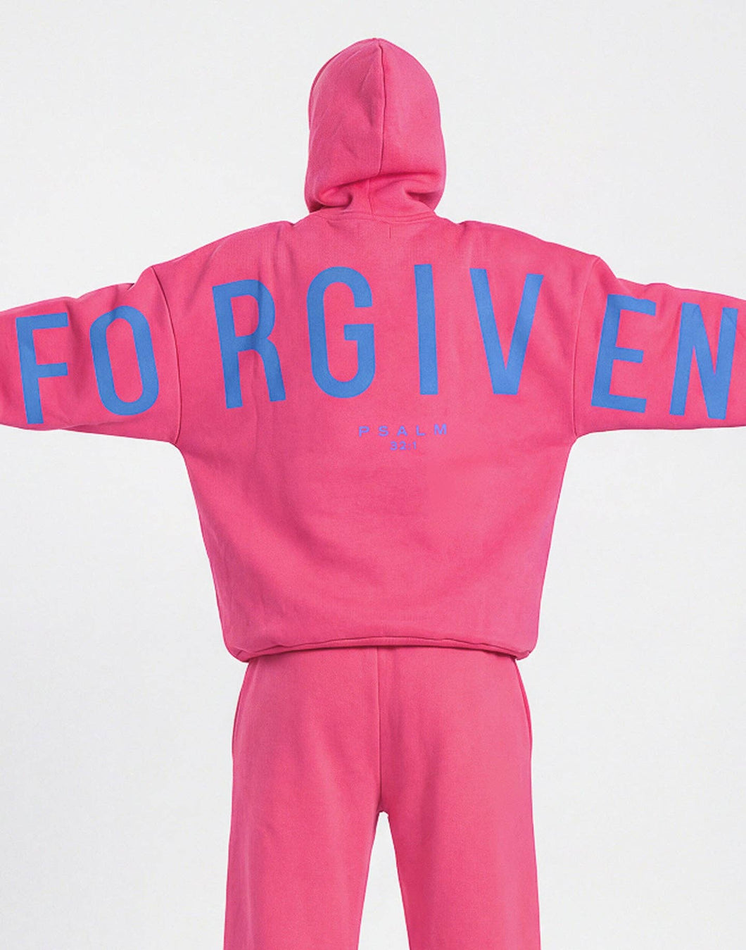 Hot Pink Forgiven Kingdom Essential Hoodie
