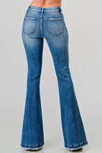 Medium Petite Mid Rise Stretch Tie Flare Petra Jeans 11/7/23 7576