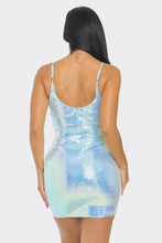 Iridescent Ivory Sequin Mini Dress 3/7/24 8160