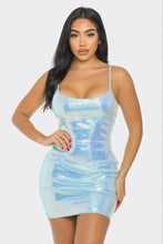 Iridescent Ivory Sequin Mini Dress 3/7/24 8160