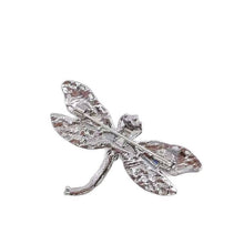 Blue Dragonfly  Alloy Rhinestone Brooch