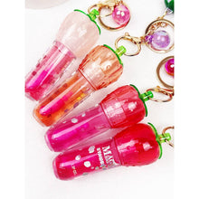 Strawberry Charm Keychain Lip Gloss Set: PINK MULTI / ONE(12)
