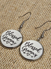 Handmade Blessed Grammy Earrings, Allergy Free, Grandma Birthday Gift