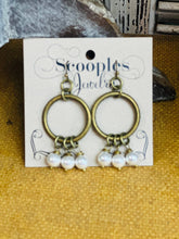 Bronze Pearl - Earrings