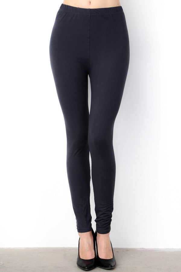 Charcoal Plus Solid Brushed Full Leggings 10/22/25 1211