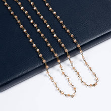 Crystal Beads Chain Necklace