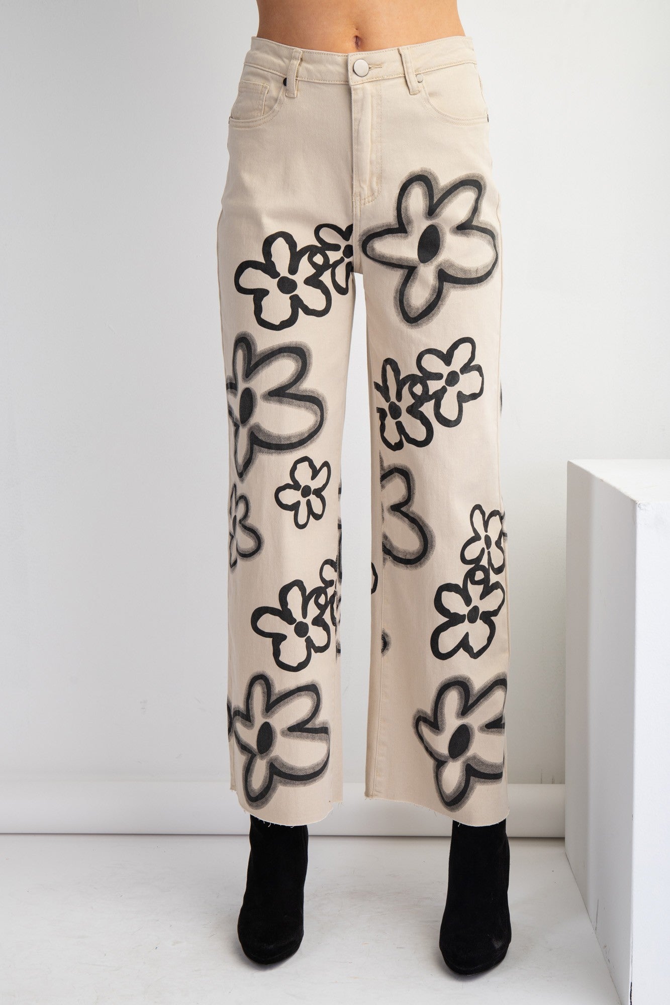 Orchidee-Print Silk-Twill Trousers – PUCCI Online Store