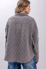 Blue Grey Mineral Washed Button Down Blue Velvet Jacket 7/2/26 1334