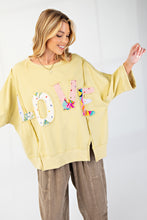 Matcha Washed Love Patch Terry Knit Easel Pullover 3/6/25 9685