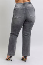 Grey High Waist Rhinestone Straight Judy Blue Jeans 2/11/25 9280