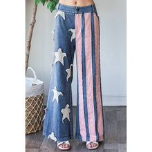 Denim American Flag Oli+Hali Pants
