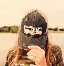 Beautiful Crazy Distressed Trucker Hat Baseball Cap