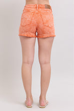 Peach Mid Rise Garment Dyed Judy Blue Shorts 1/9/25 9438