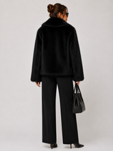 Black The Celeste Fur Coat