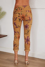 Camel Floral Garden Venti6 Crinkle Joggers 5/28/25 9916