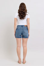 Medium Tummy Control Mid Length Judy Blue Shorts 6/2/25 9954
