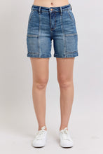 Medium High Waist Utility Mid Length Judy Blue Shorts 5/9/25 9880