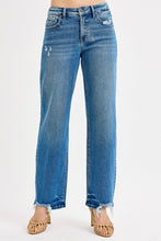 Dark Mid Rise Baggy Risen Jeans 8/25/26 1402