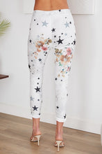 White Multi Stars and Vivid Flowers Venti6 Crinkle Joggers 5/28/25 9915