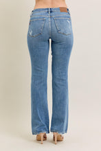 Medium Mr Vintage Wash Boot Cut Destroy Hem Judy Blue Jeans 7/14/25 1017