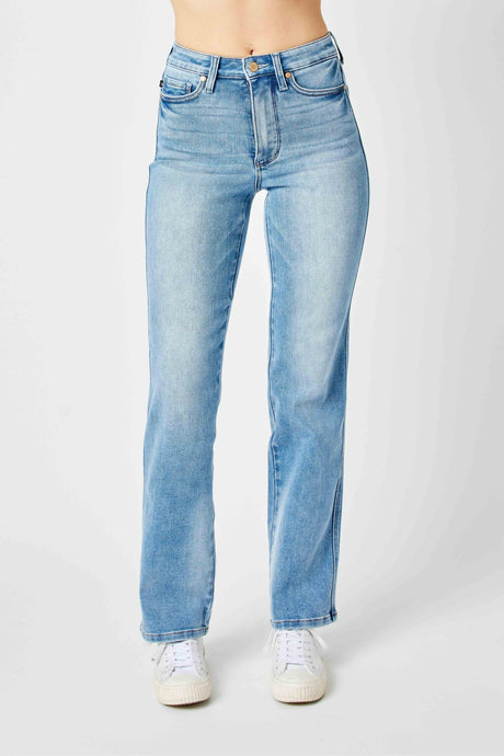Medium Tummy Control Straight Judy Blue Jeans 6/23/25 9985