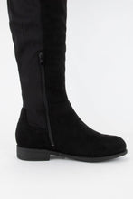 Black Over Knee Riding Boots