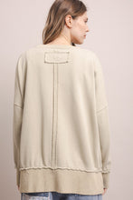 Sage Sitting Bull Print Long Sleeve Blue Velvet Pullover 11/19/25 1250