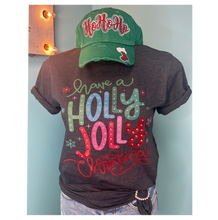 Have a Holly Jolly Christmas Rhinestone Graphic Tee