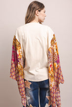 White Multi Cowboy Graphic Poncho Blue Velvet Top 8/18/26 1371