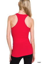 Ruby Stretchy Ribbed Knit Racerback Zenana Top 10/13/26 1509