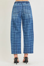 Plaid Medium Slouchy Barrel Plaid Risen Jeans 8/25/26 1400