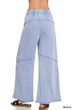 Marlin French Terry Washed Flare Zenana Pants 8/4/26 1351