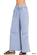 Marlin French Terry Washed Flare Zenana Pants 8/4/26 1351