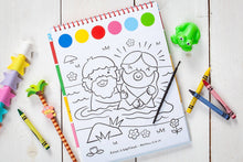 Cozy Club Bible Friends Art Pad (Back to School Gifts)