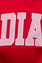 Crimson Stripe 'INDIANA' Stripe Embroidered Sweatshirt