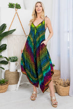 Multi Color Harem Jumpsuit