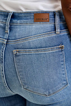 Medium Core High Waist Classic Contrast Wash Bootcut Judy Blue Jeans