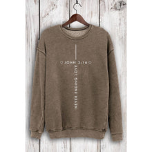 Mineral Brown Never Ending Love Sweatshirt