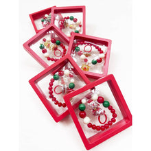 Christmas Theme Bracelet with Matching Ring: MIX COLOR / ONE(12)