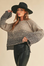 Oat Brown Fraya Ombre Sweater