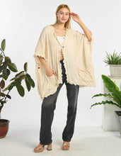 White Cotton Cardigan