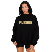 Purdue Mock Neck Sweatshirt