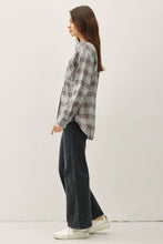 Heather Grey Classic Small Plaid Shirt