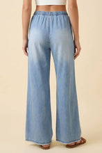 Denim Wide Leg Pants