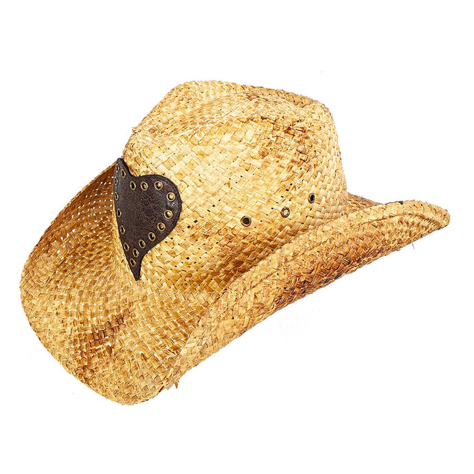 Beat Moroccan Straw Western Hat