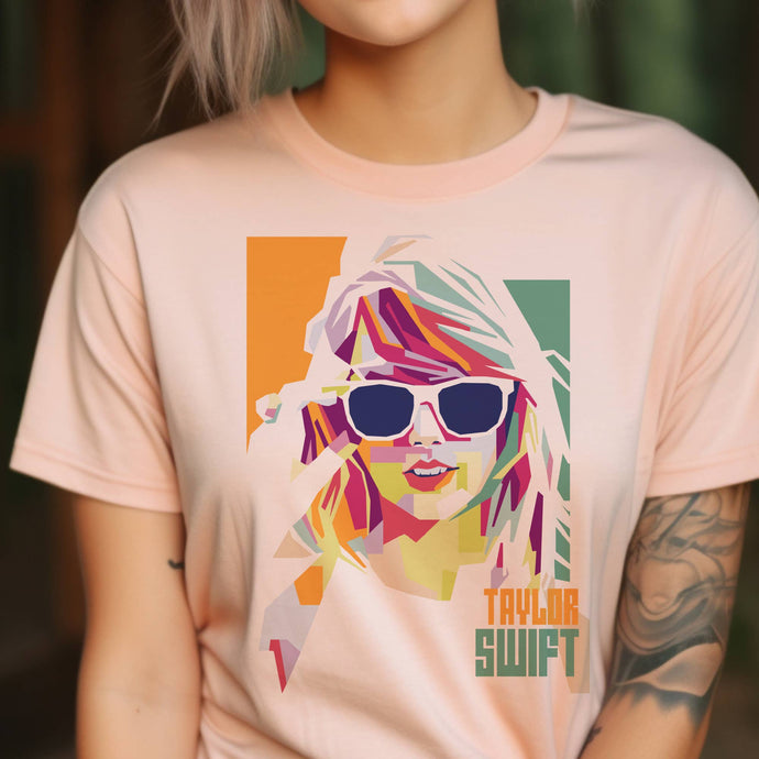 Taylor Swift Concert Tee Swift Peach