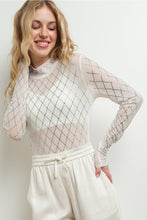 White Rhinestone Bodysuit