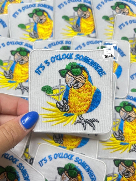 It's 5 O'clock Somewhere...Cap Patches